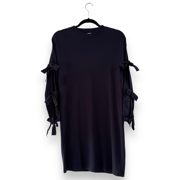 Tory Burch Navy Emilia Mini Dress Size Small - Picture 2 of 12